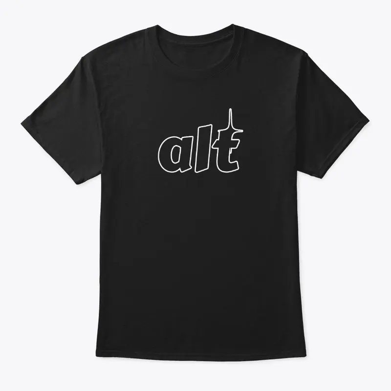 "alt" full outline